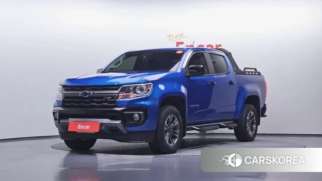 Chevrolet (GM Daewoo) Real New Colorado 2021 Синий из Кореи