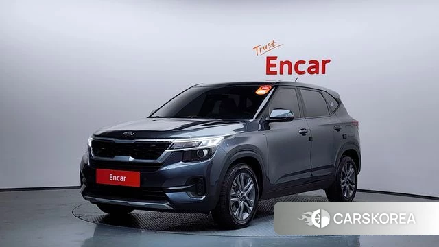 Kia Seltos 2021 Серый из Кореи