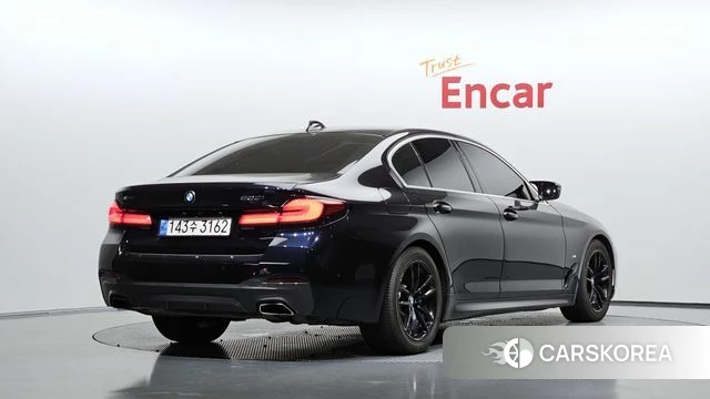 BMW 5 Series (G30) 2020 Синий из Кореи