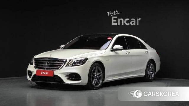 Mercedes-Benz S-Class W222 2019 Белый из Кореи