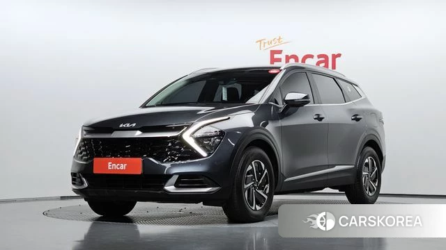 Kia Sportage 5th Generation Hybrid 2023 Серый из Кореи