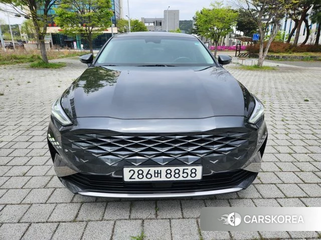 Kia K8 2022 Серый из Кореи