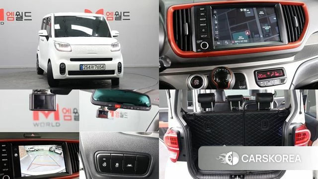 Kia The New Ray 2021 Белый из Кореи