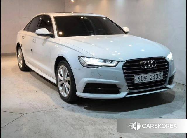 Audi New A6 2018 Белый из Кореи