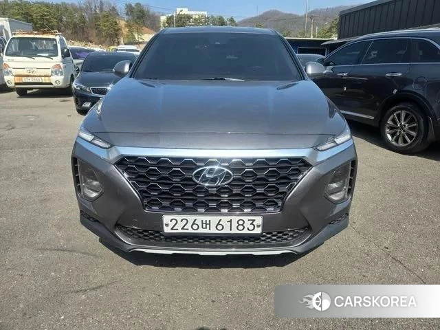Hyundai Santa Fe TM 2020 Серый из Кореи
