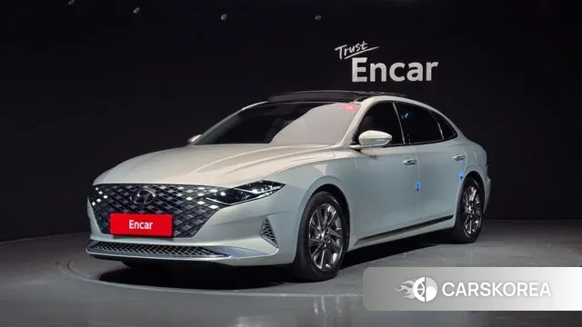 Hyundai The New Grandeur IG Hybrid 2021 Жемчужный цвет из Кореи