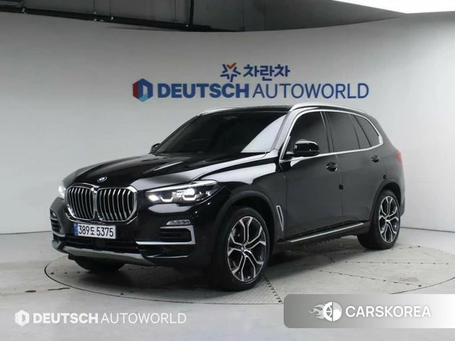 BMW X5 (G05) 2021 Черный из Кореи