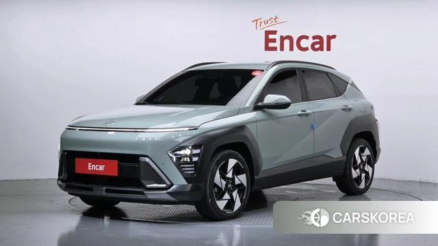 Hyundai Kona (SX2) 2023 Зеленый из Кореи