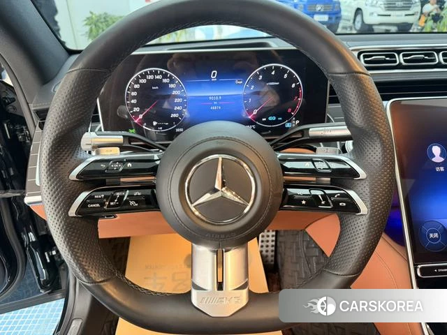 Mercedes-Benz S-class 2023 Зеленый из Китая
