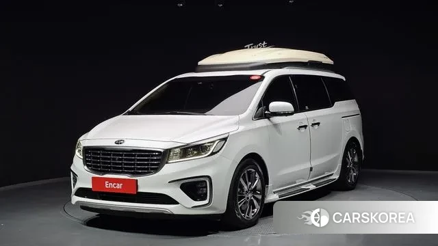 Kia The New Carnival 2019 Белый из Кореи