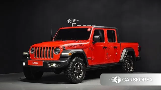 Jeep Gladiator (JT) 2021 Красный из Кореи