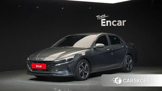 Hyundai Avante (CN7) 2020 Серый из Кореи