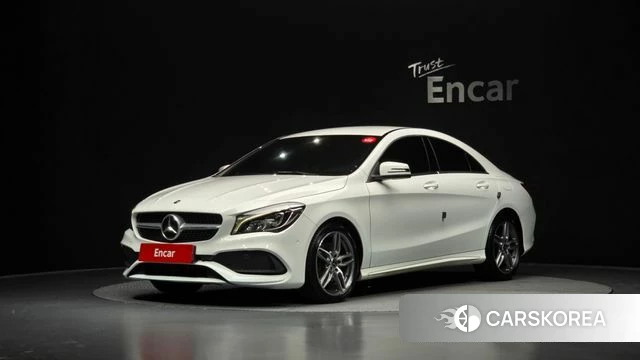 Mercedes-Benz CLA-Class C117 2018 Белый из Кореи