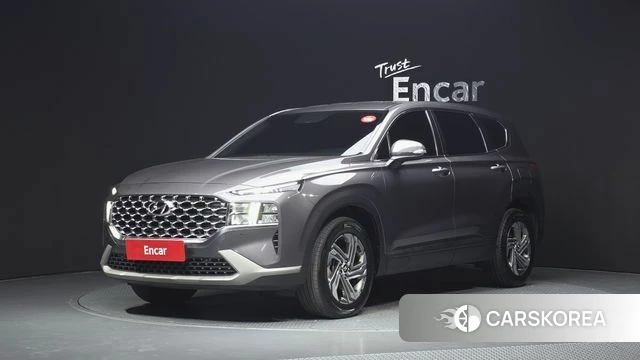Hyundai The New Santa Fe 2021 Серый из Кореи