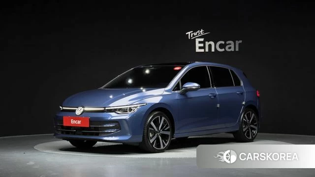 Volkswagen Golf 8th Generation 2026 Синий из Кореи