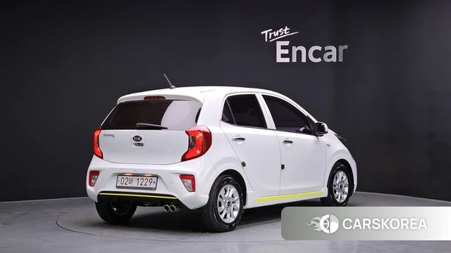 Kia All New Morning (JA) 2018 Белый из Кореи