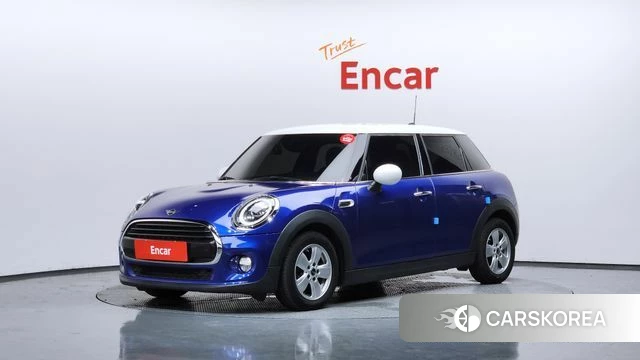 Mini Cooper 2018 Синий из Кореи