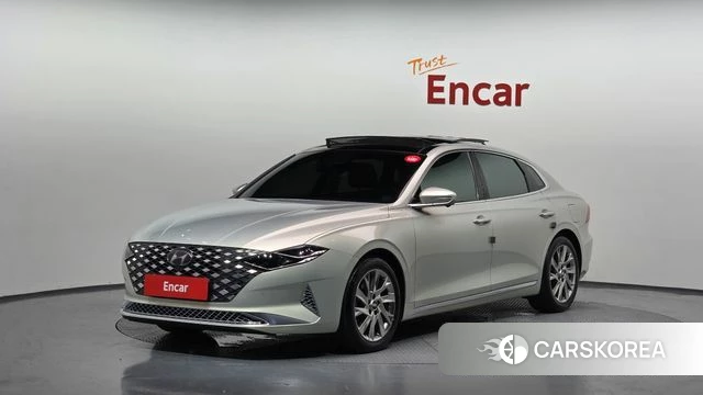 Hyundai The New Grandeur IG Hybrid 2020 Серебристо-серый из Кореи