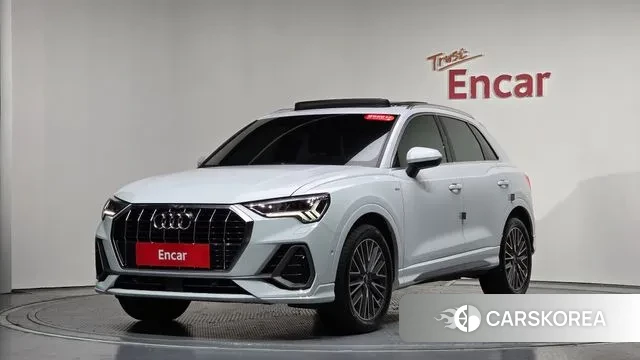 Audi Q3 (F3) 2023 Белый из Кореи