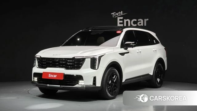 Kia The New Sorento 4th Generation 2024 Белый из Кореи