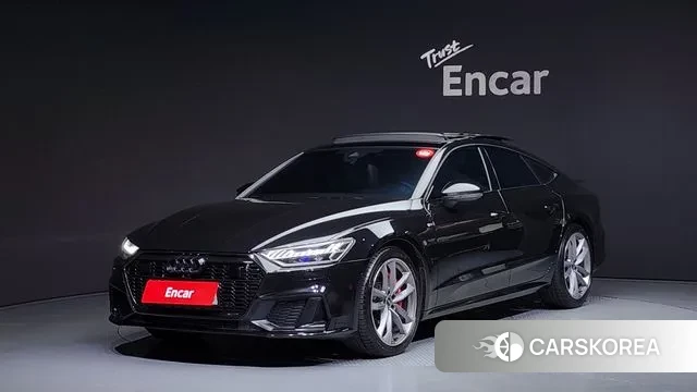 Audi A7 (4K) 2022 Черный из Кореи