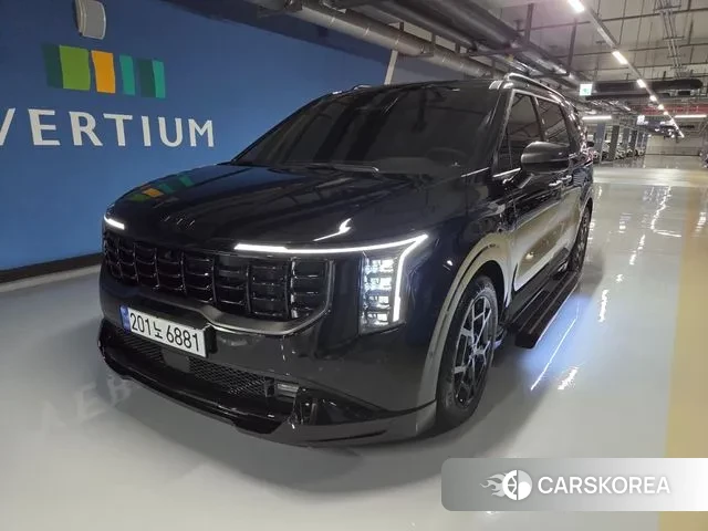 Kia The New Carnival 4th Generation 2025 Черный из Кореи