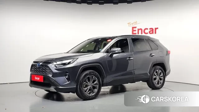 Toyota RAV4 5th Generation 2023 Серый из Кореи