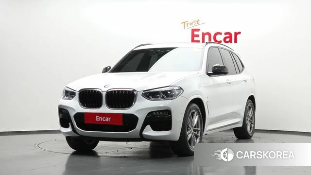 BMW X3 (G01) 2021 Белый из Кореи