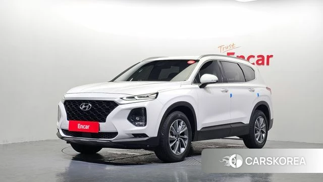 Hyundai Santa Fe TM 2018 Белый из Кореи