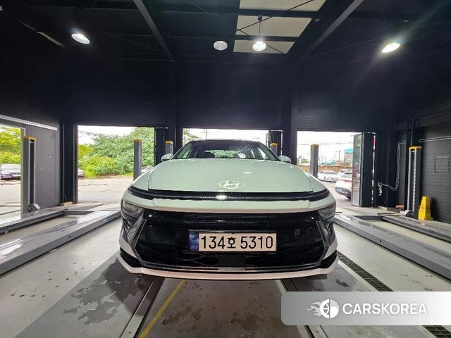 Hyundai Sonata D Edge (DN8) 2025 Белый из Кореи