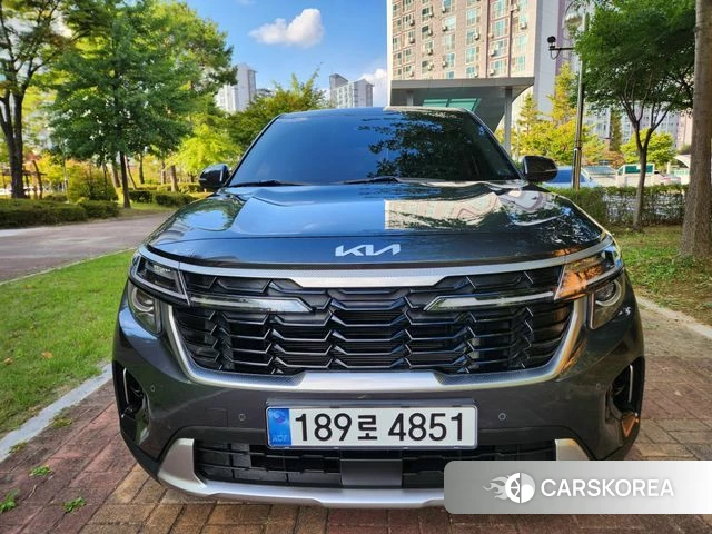 Kia The New Seltos 2022 Серый из Кореи