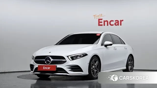 Mercedes-Benz A-Class W177 2021 Белый из Кореи