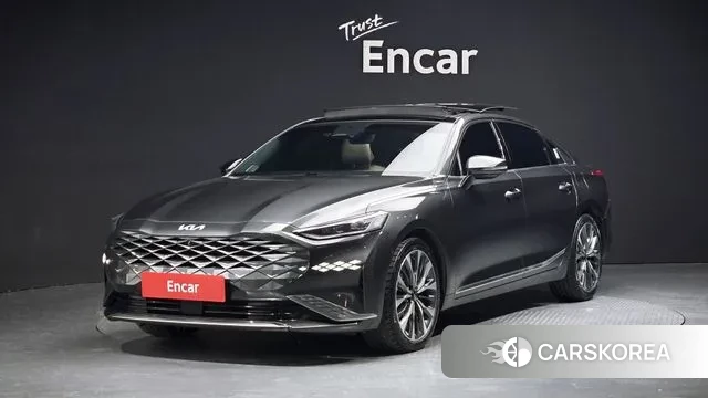 Kia K8 2021 Серый из Кореи