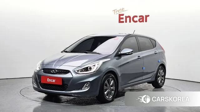Hyundai Accent (New type) 2018 Синий из Кореи