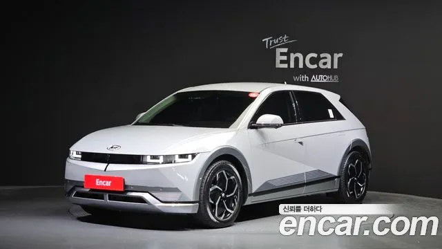 Hyundai Ionic 5 2022 Серебристо-серый из Кореи