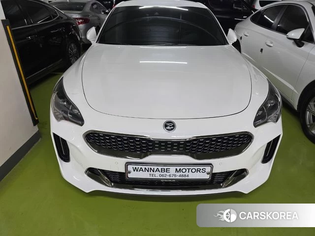 Kia Stinger 2018 Белый из Кореи