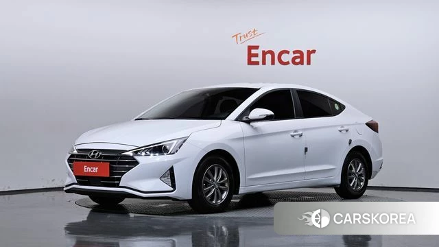Hyundai The New Avante AD 2019 Белый из Кореи