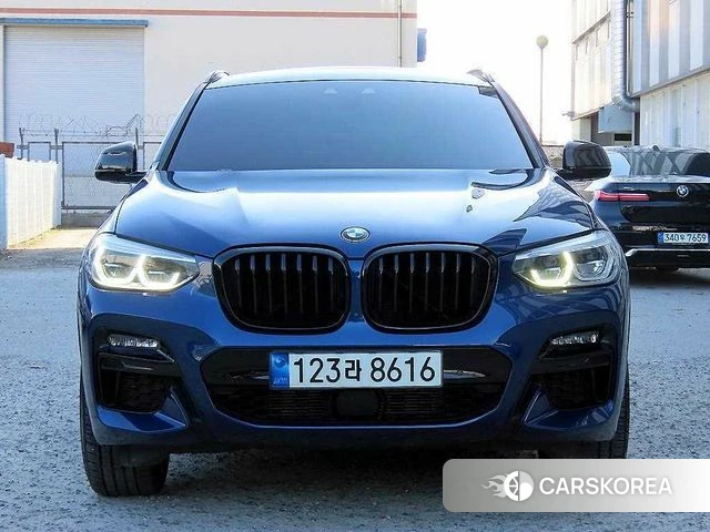 BMW X4 (G02) 2021 Синий из Кореи