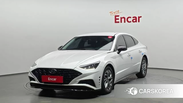 Hyundai Sonata (DN8) 2022 Белый из Кореи