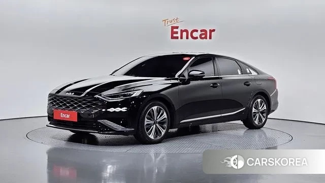 Kia K8 Hybrid 2023 Черный из Кореи