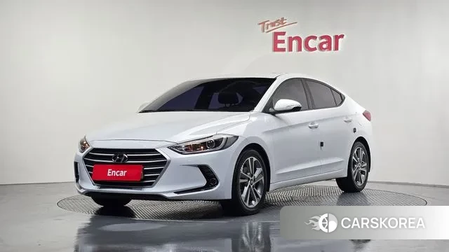 Hyundai Avante AD 2018 Белый из Кореи