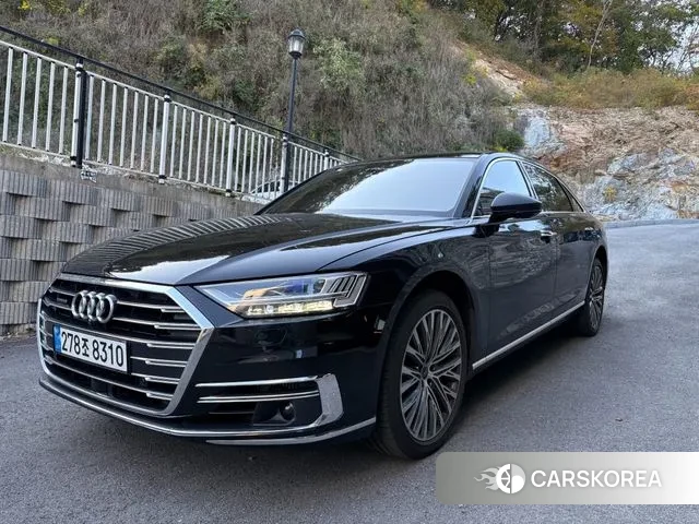 Audi A8 (D5) 2021 Черный из Кореи