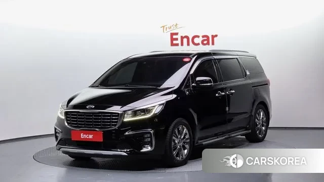 Kia The New Carnival 2019 Черный из Кореи