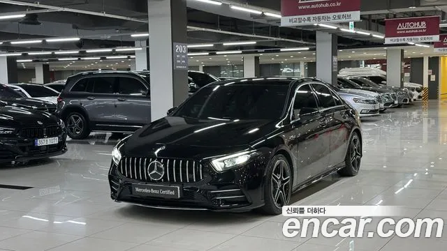 Mercedes-Benz A-Class W177 2021 Черный из Кореи