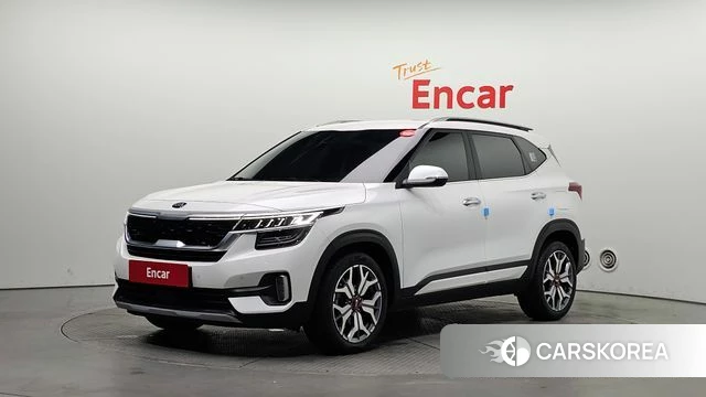 Kia Seltos 2021 Белый из Кореи