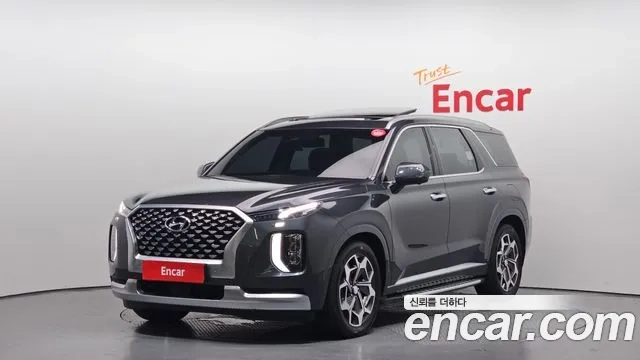 Hyundai Palisade 2021 Серый из Кореи