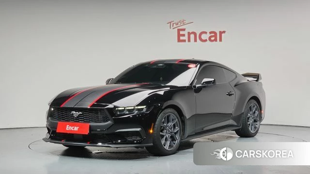Ford Mustang 7th Generation 2025 Черный из Кореи