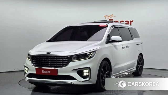 Kia The New Carnival 2018 Белый из Кореи