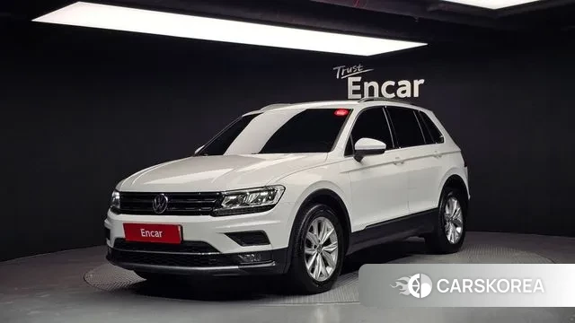 Volkswagen Tiguan second Generation 2018 Белый из Кореи