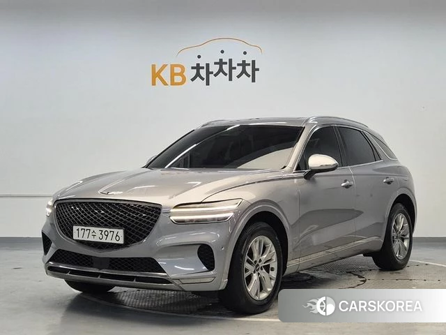 Genesis GV70 2021 Серебристо-серый из Кореи